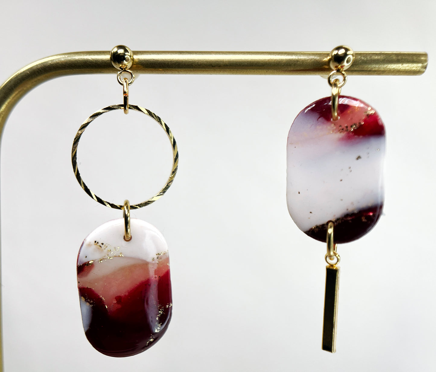 Brasero demi cercle allongé asymétrique