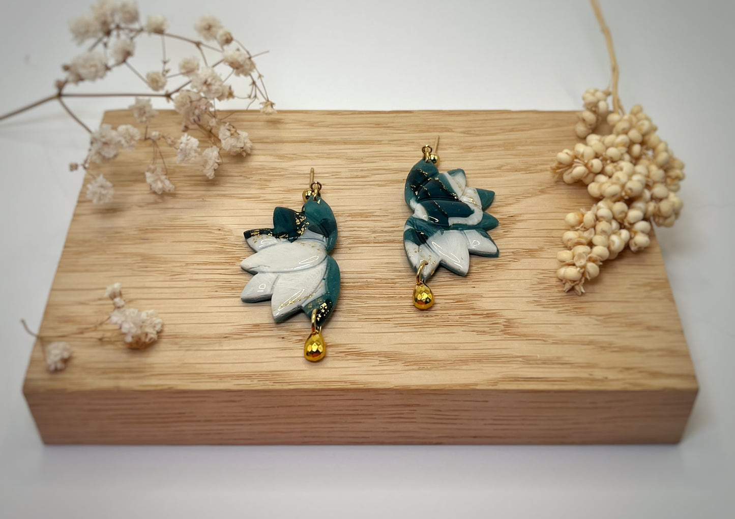Saphir Nacré fleurs de lotus N°2