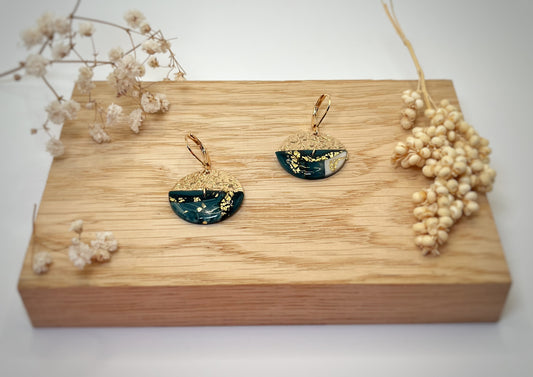 Saphir Nacré petit demi cercle N°2