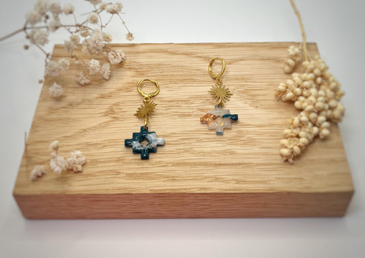 Bronze Impériale Petite Chacana Croix Andine n°1